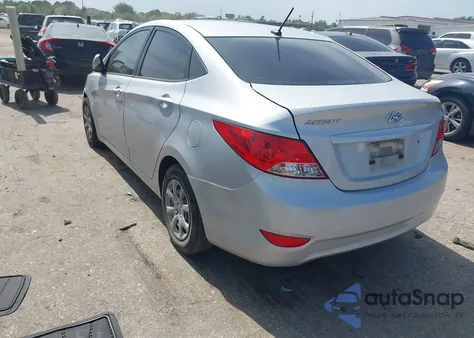 2013 Hyundai Accent Gls из США, поврежденный, VIN KMHCT4AE8DU523251